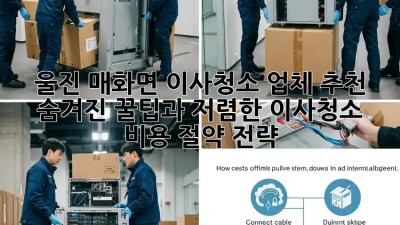 울진 매화면 이사청소 업체 추천: 숨겨진 꿀팁과 저렴한 이사청소 비용 절약 전략! ✨